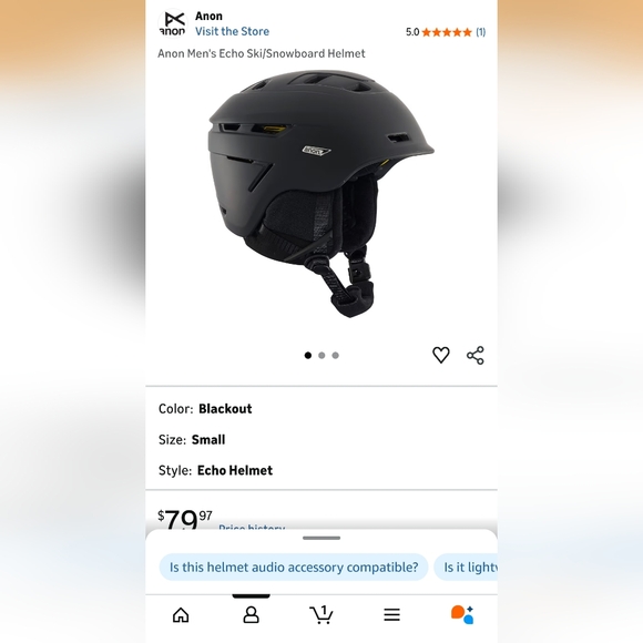 Snowboard Helmet - Picture 2 of 9